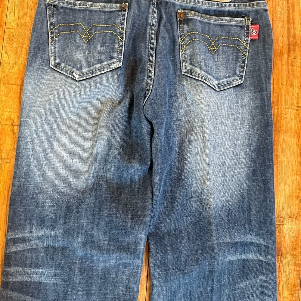 BORRY Women's 90’s Classic Blue Straight Bootcut Jeans Denim Pants Size 28 - Picture 8 of 9